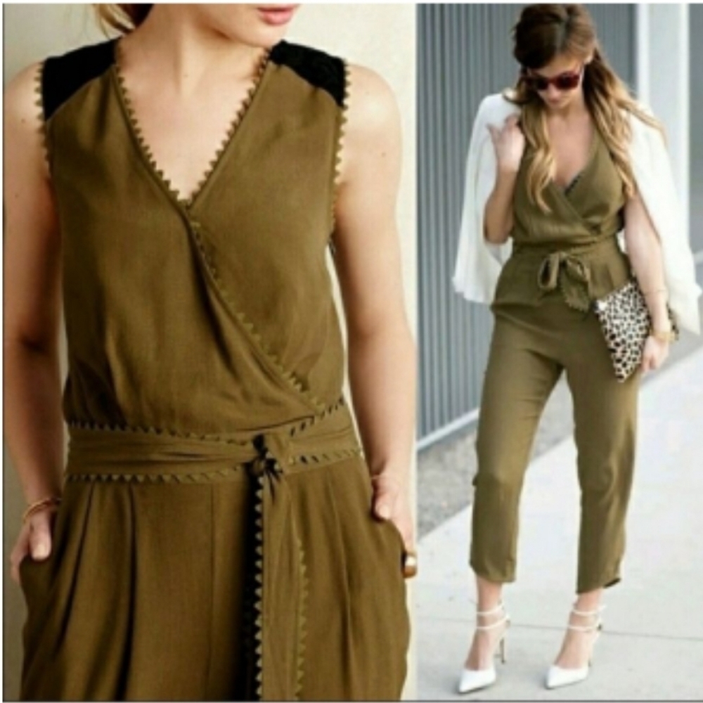 Anthropologie Leifsdottir Romper Size 6